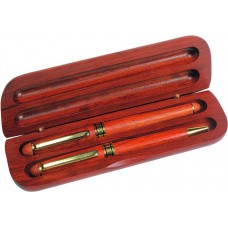 Σετ Πένα - Στυλό με ξύλινη θήκη